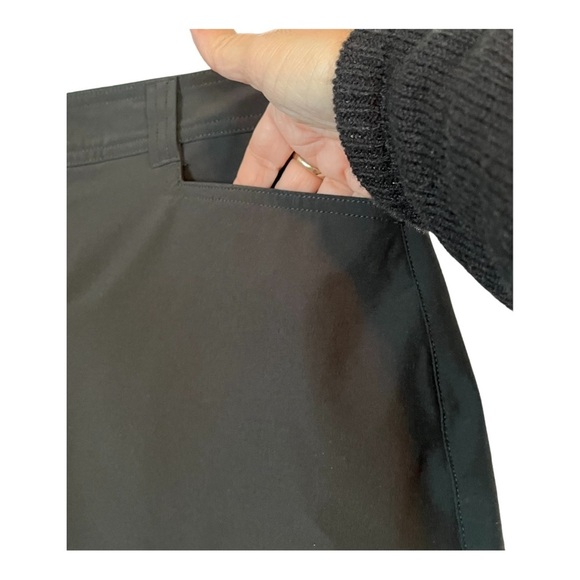 EDDIE BAUER WOMEN'S ADVENTURER 2.0 SKORT SKIRT SPORT BLACK SIZE 8 - Picture 6 of 14